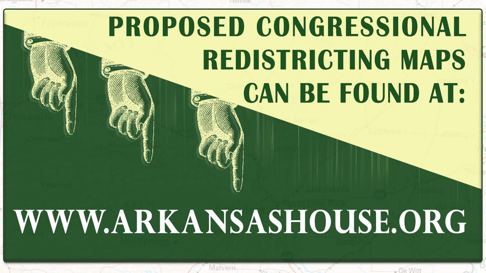 Committee Reviews Redistricting Proposals Arkansas House Of